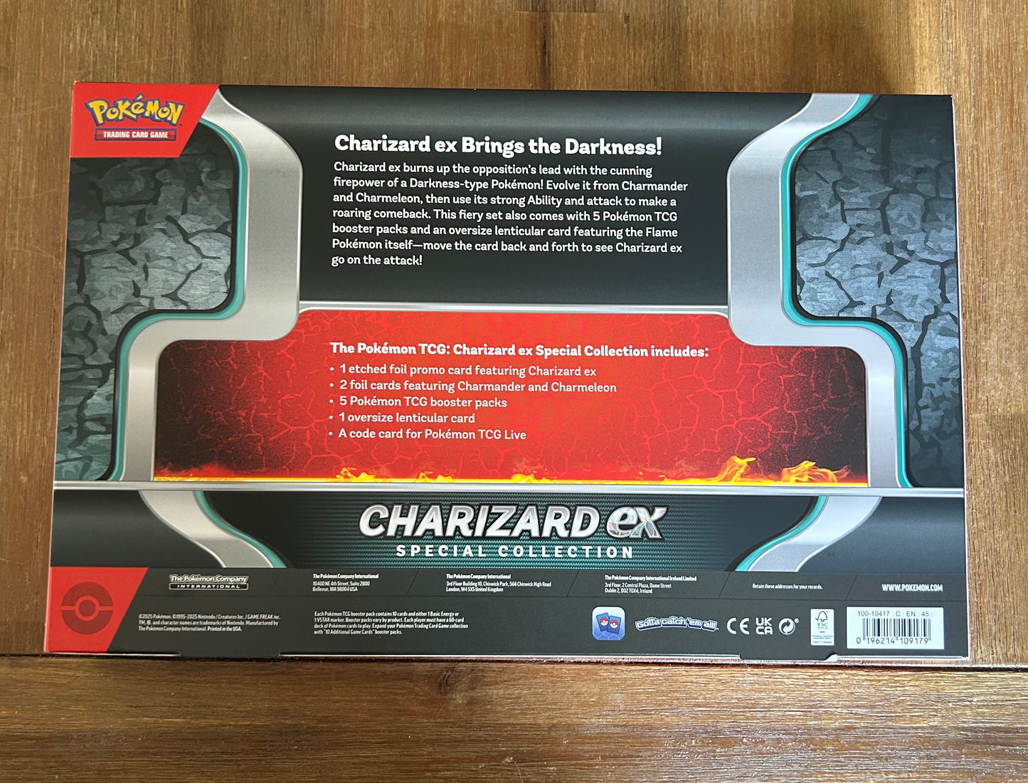 Pokemon TCG Charizard ex Special collection